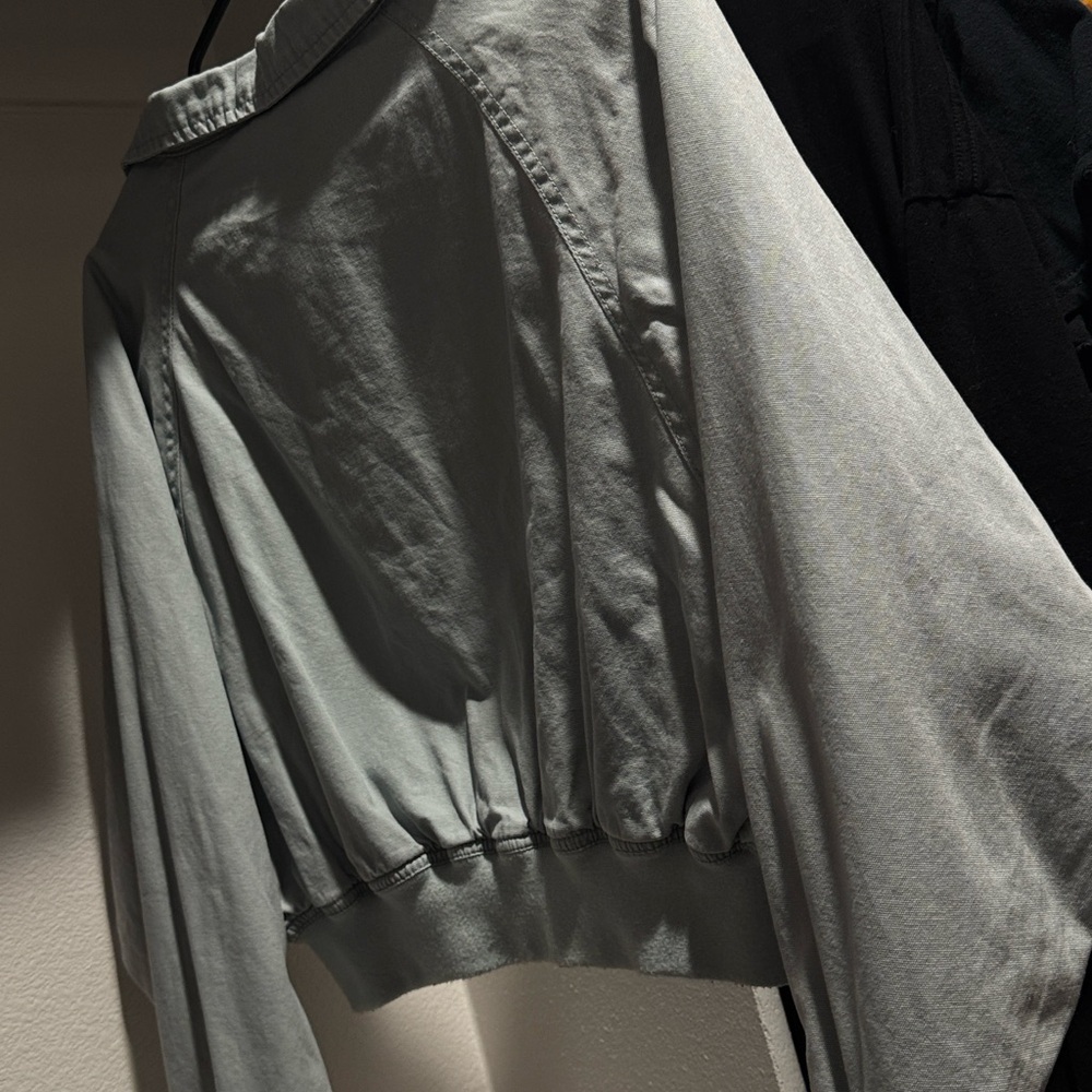 Light blue Utility Jacket - Picture 2 of 7